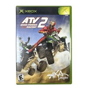 ATV: Quad Power Racing 2 (Microsoft Xbox, 2003) Authentic, CIB, Tested